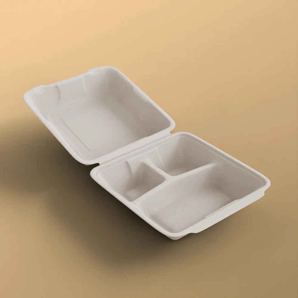 3 Compartments Clamshell-2
